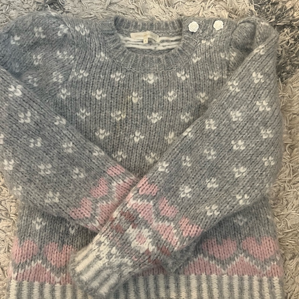 Love Shack Fancy Sweater size small